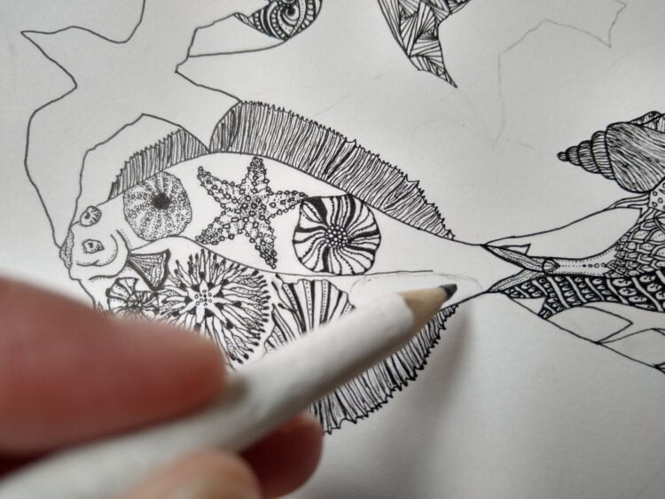 Illustratie Meerminnen verdrinken niet 1